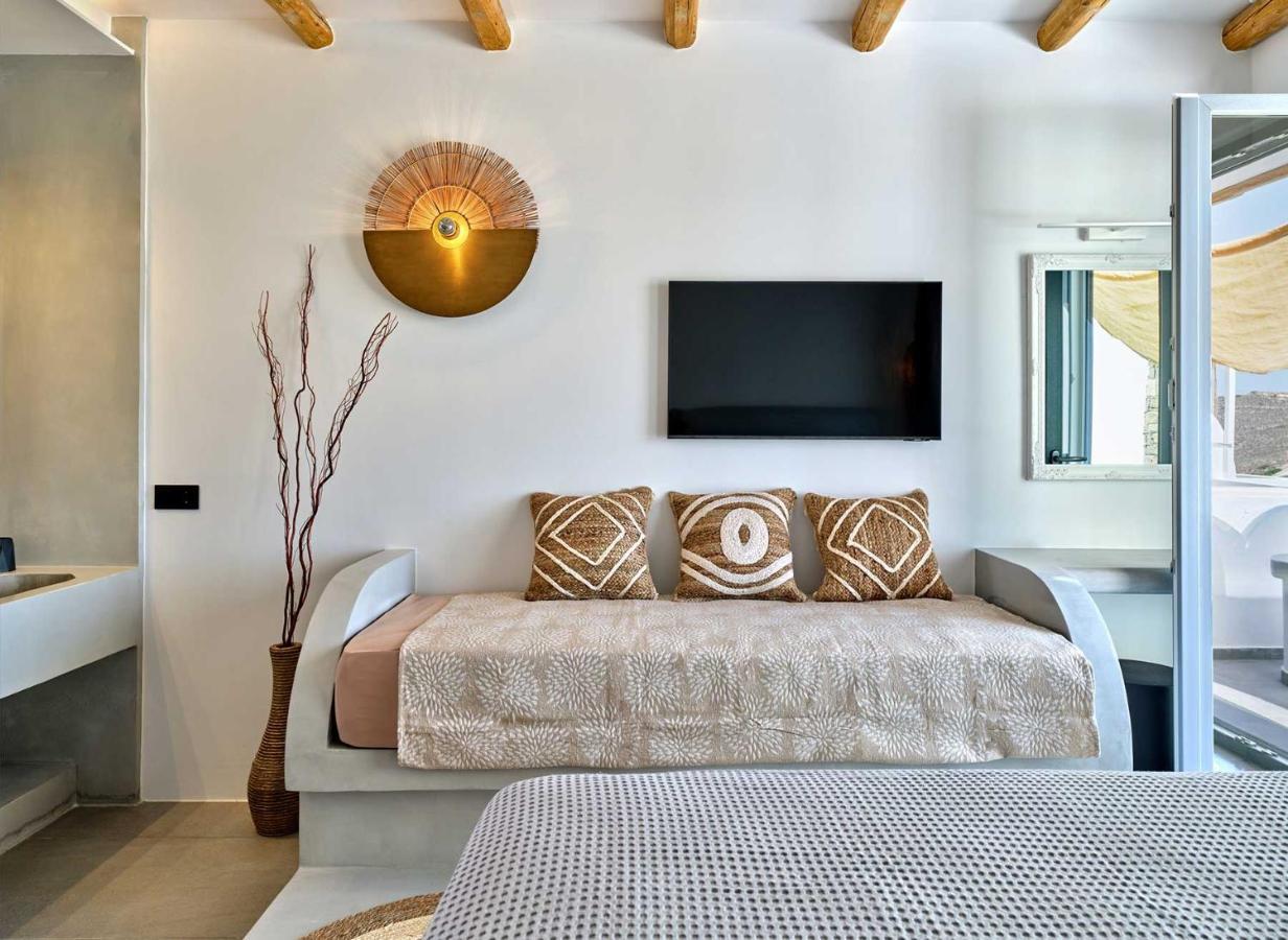 Ocean View Paros Aparthotel ภายนอก รูปภาพ