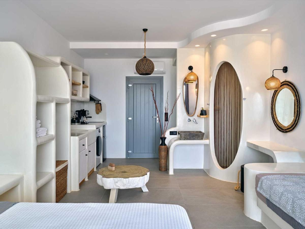 Ocean View Paros Aparthotel ภายนอก รูปภาพ