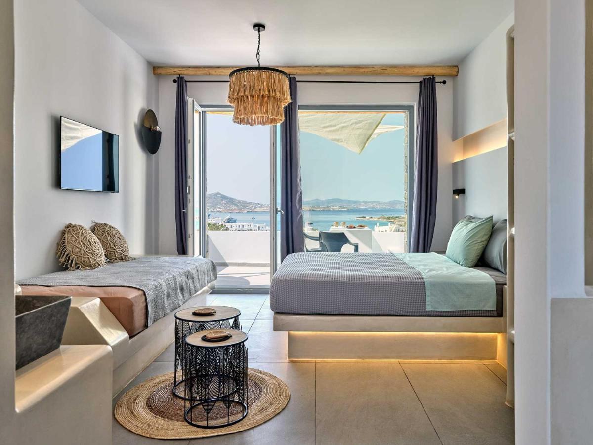 Ocean View Paros Aparthotel ภายนอก รูปภาพ